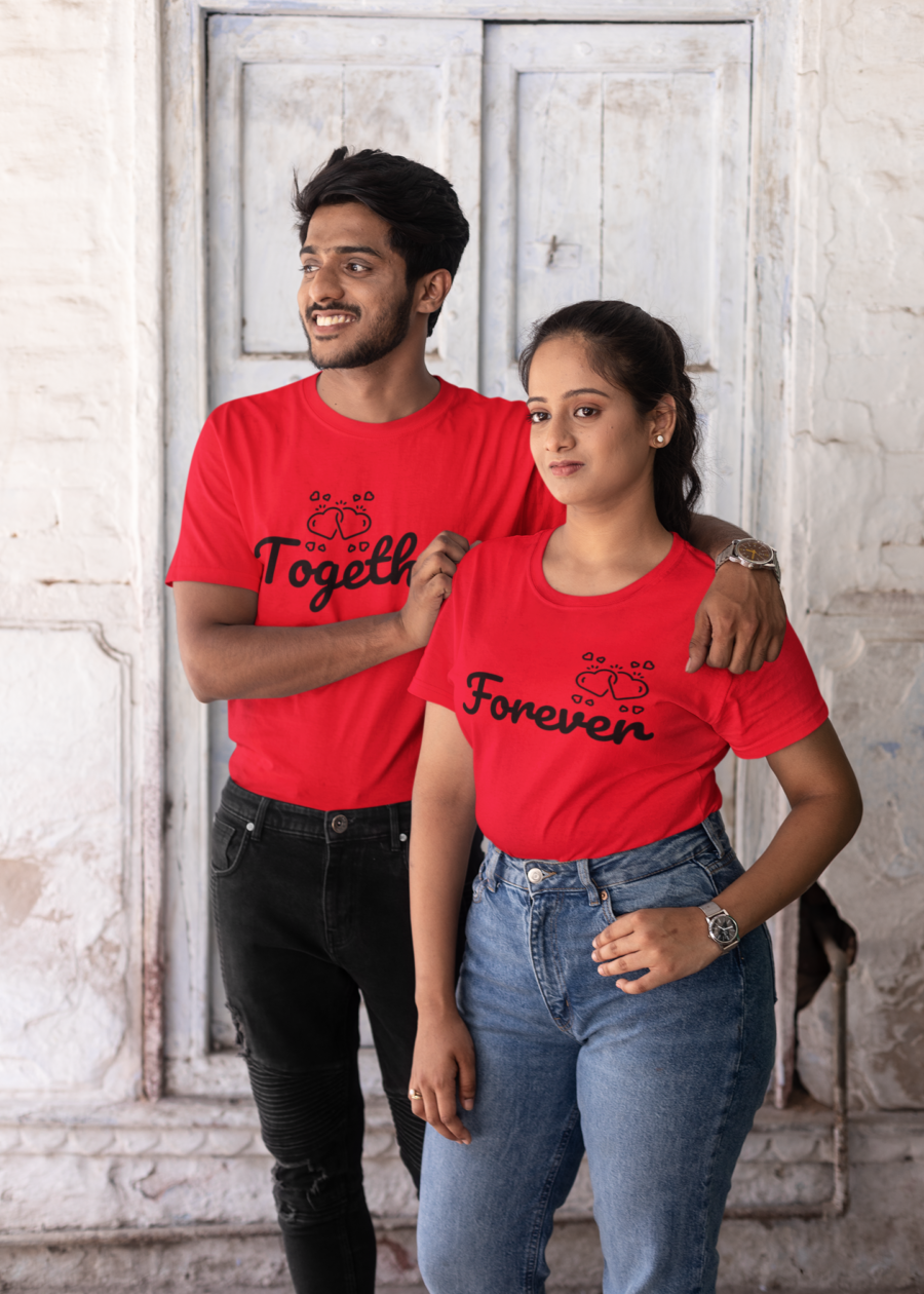 Together Forever Couple T-Shirts by Teescribe - Image 7