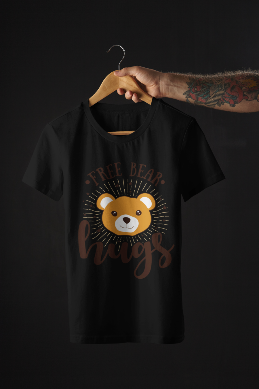 Bear Hugs Graphic Tee by Teescribe