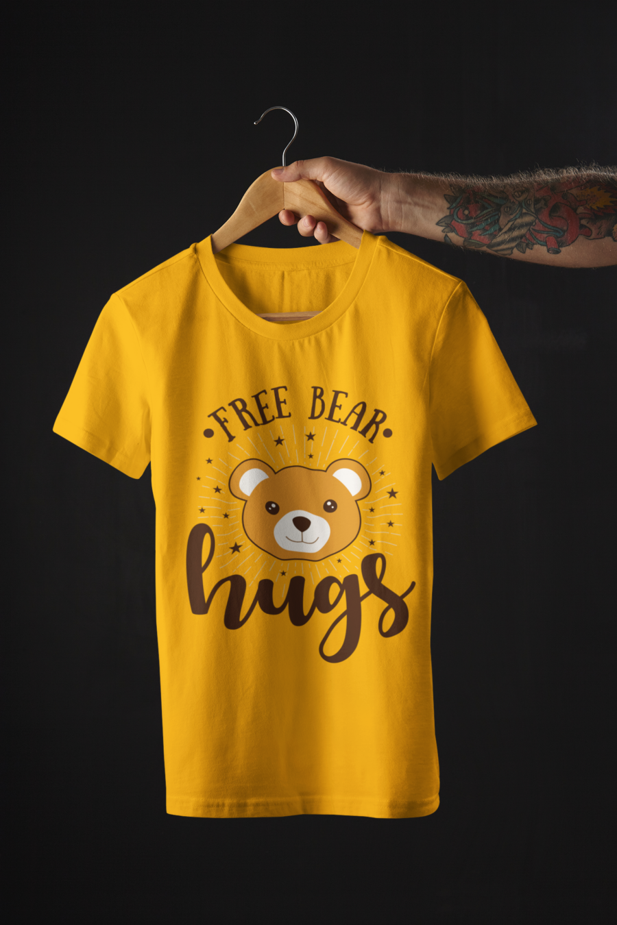 Bear Hugs Graphic Tee by Teescribe - Image 14