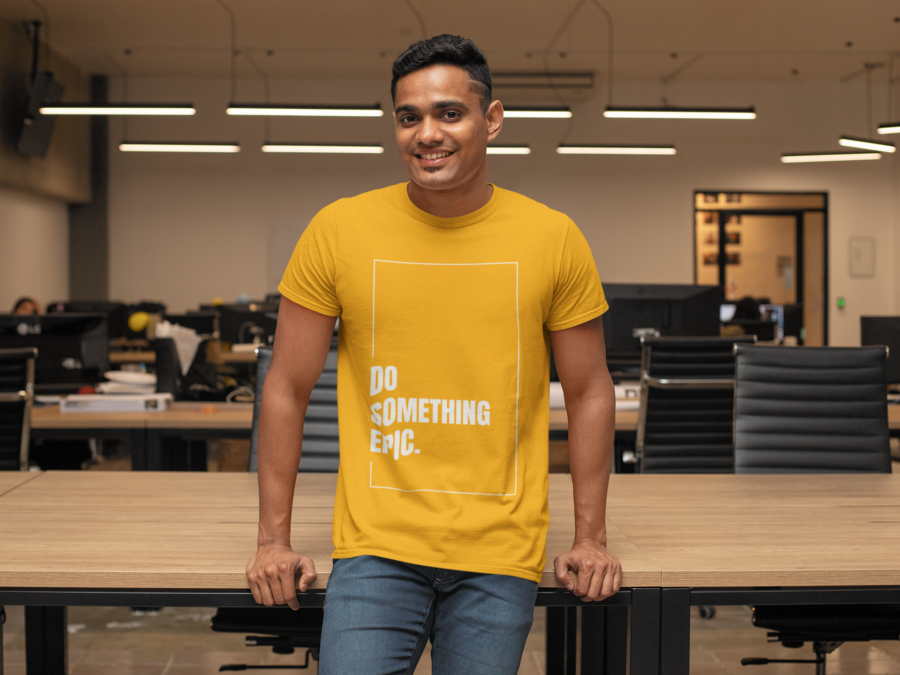 "Do Something Epic"  T-Shirt - Teescribe - Image 6