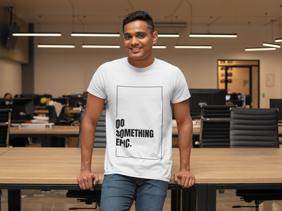 "Do Something Epic"  T-Shirt - Teescribe - Image 17