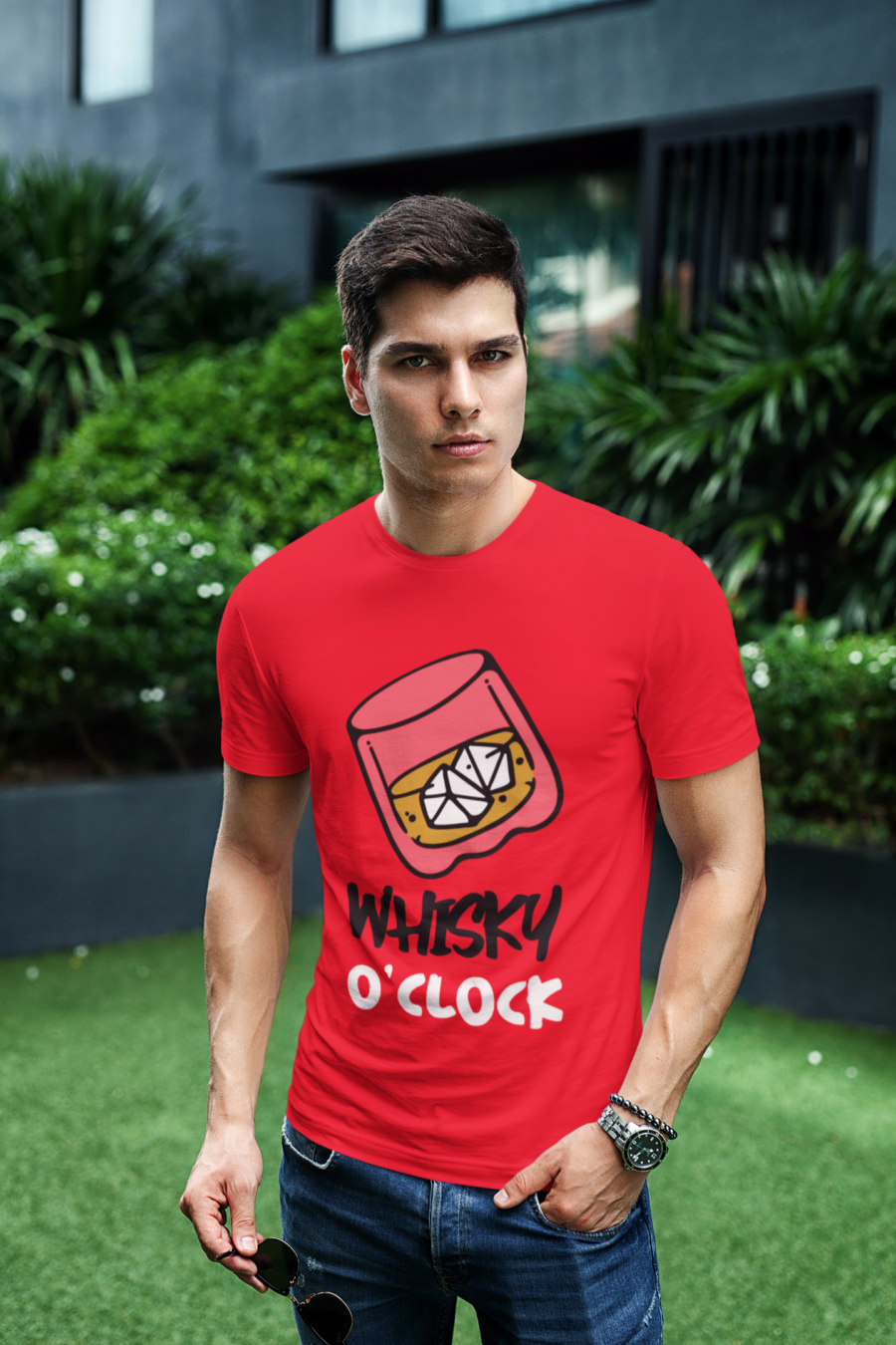  Whisky O'Clock" Graphic T-Shirt  - Image 6