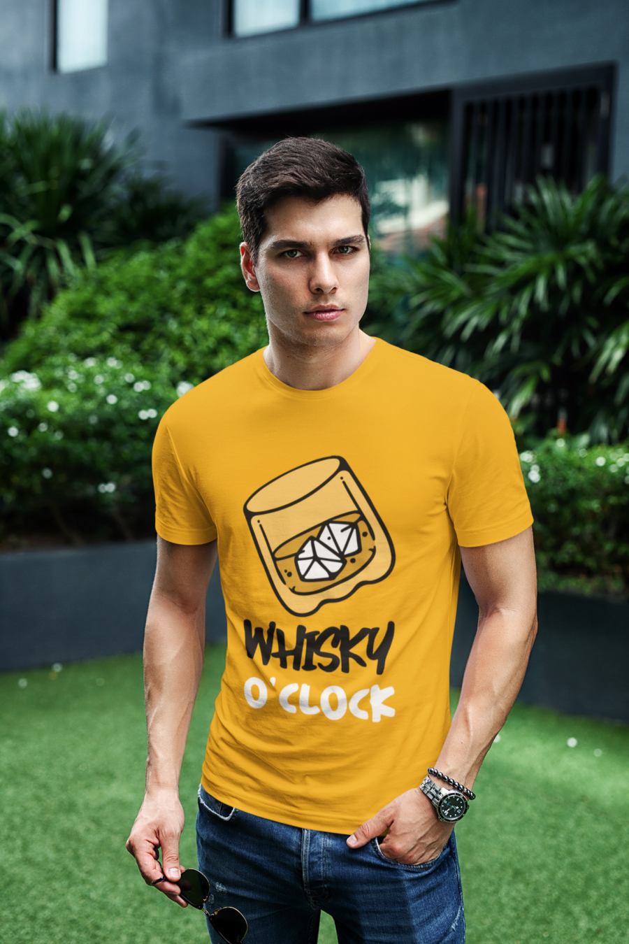  Whisky O'Clock" Graphic T-Shirt  - Image 5