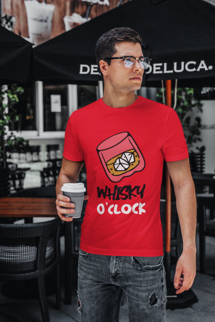  Whisky O'Clock" Graphic T-Shirt  - Image 4