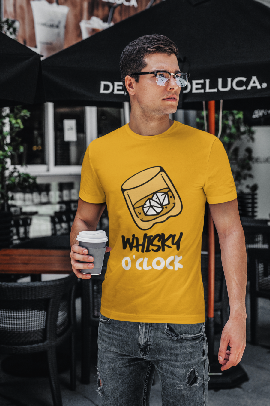  Whisky O'Clock" Graphic T-Shirt  - Image 3