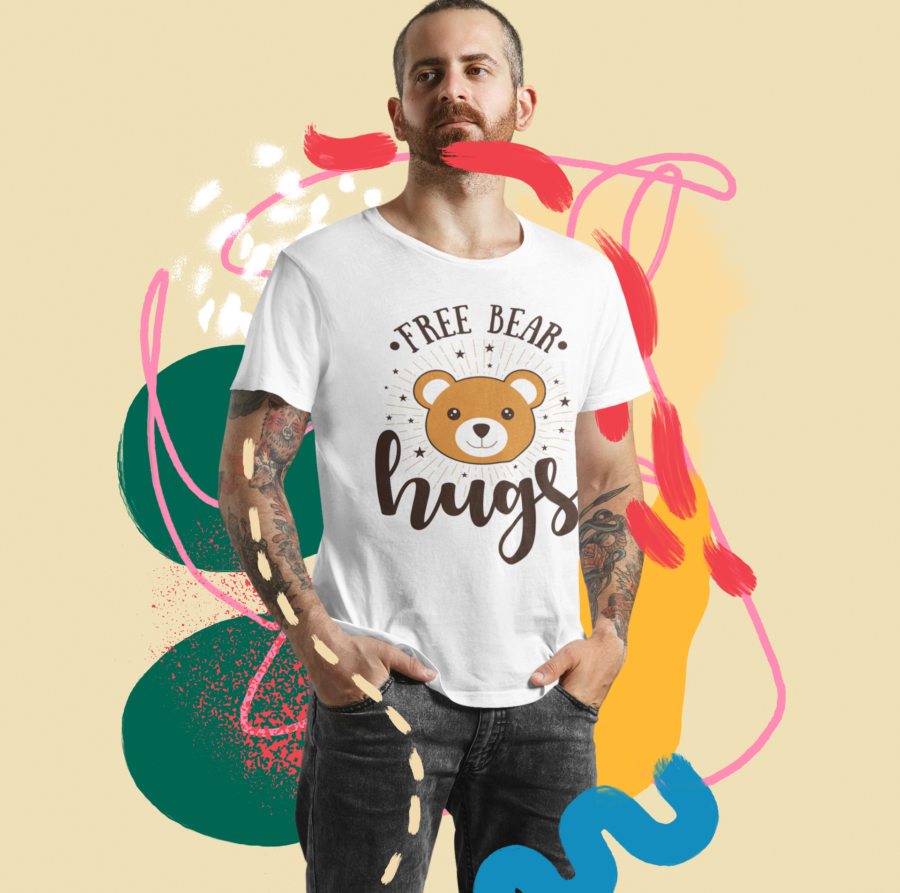 Bear Hugs Graphic Tee by Teescribe - Image 12