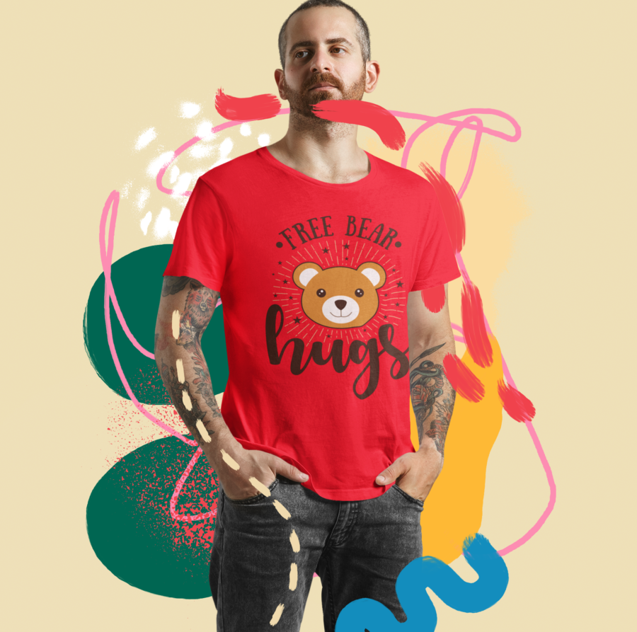 Bear Hugs Graphic Tee by Teescribe - Image 9