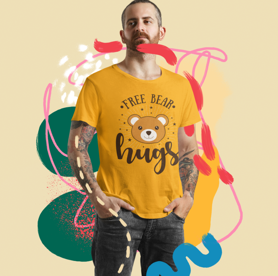 Bear Hugs Graphic Tee by Teescribe - Image 17