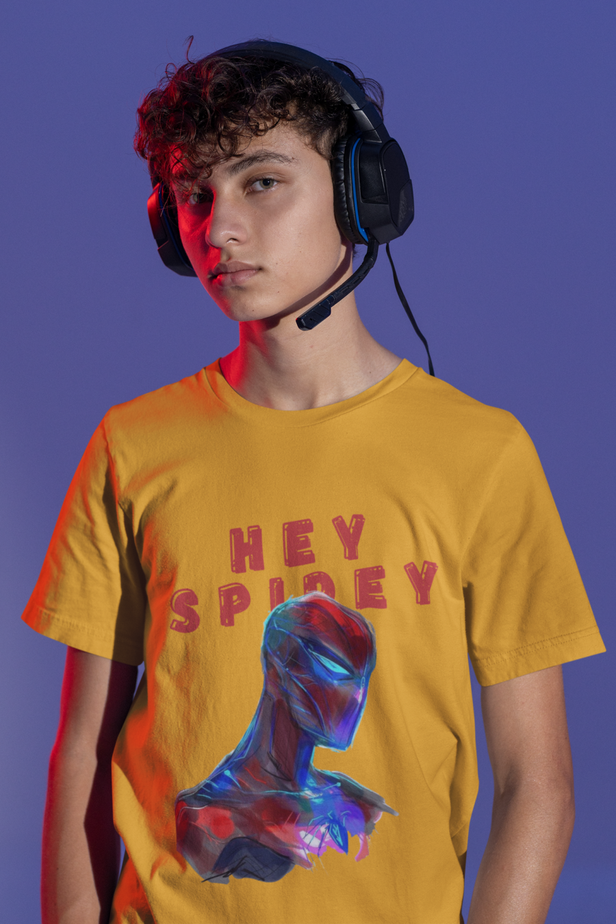 "Hey Spidey" Spider-Man Inspired T-Shirt by Teescribe - Image 8
