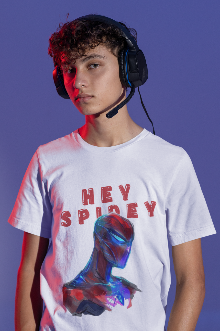 "Hey Spidey" Spider-Man Inspired T-Shirt by Teescribe - Image 11