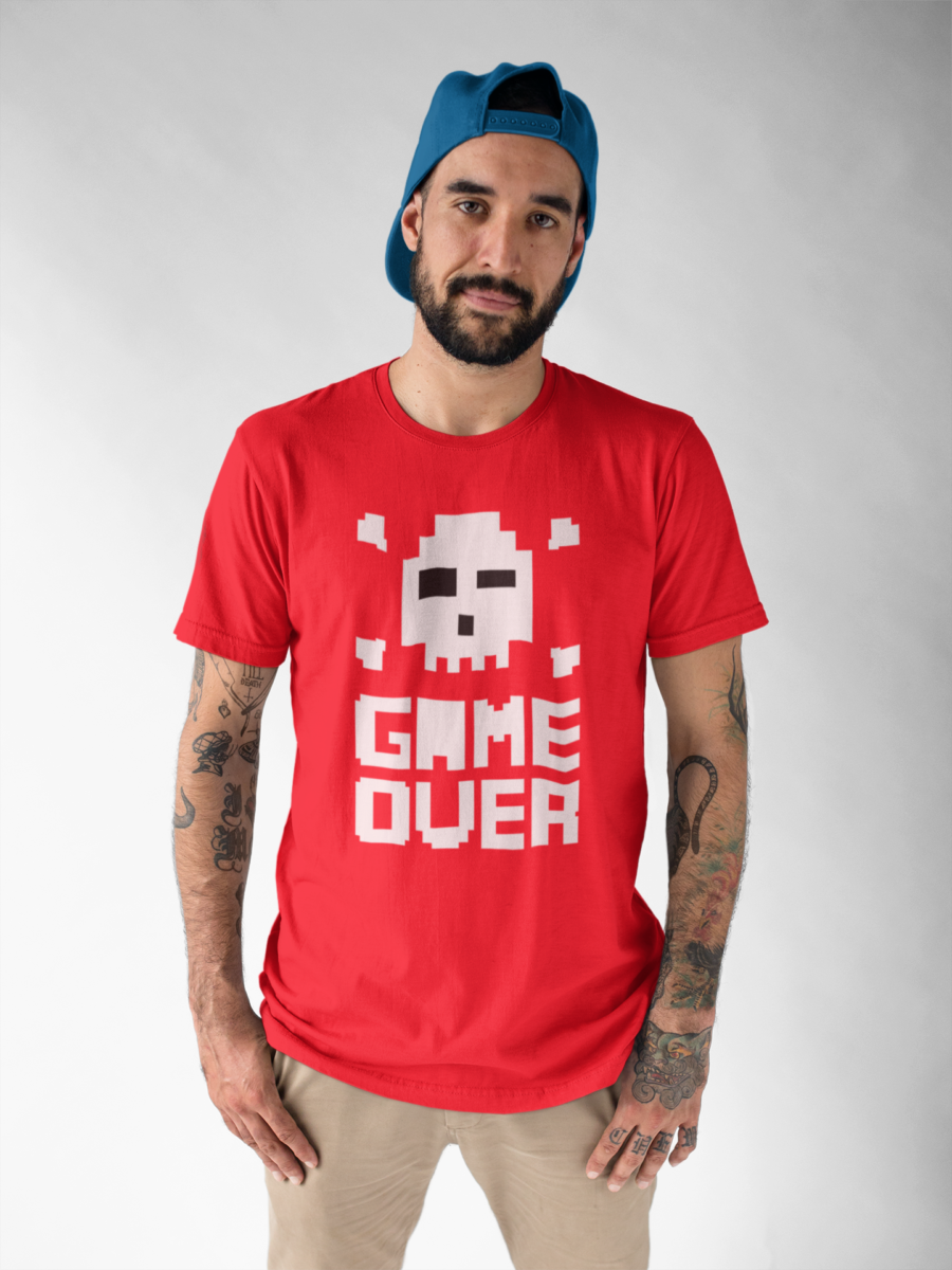  Game Over -  T-Shirt by Teescribe - Image 12