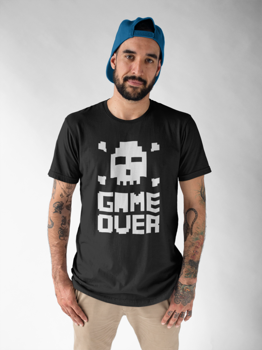  Game Over -  T-Shirt by Teescribe - Image 13