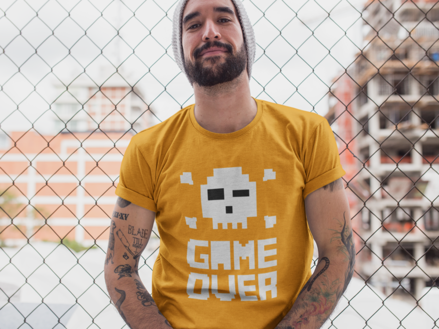  Game Over -  T-Shirt by Teescribe - Image 9