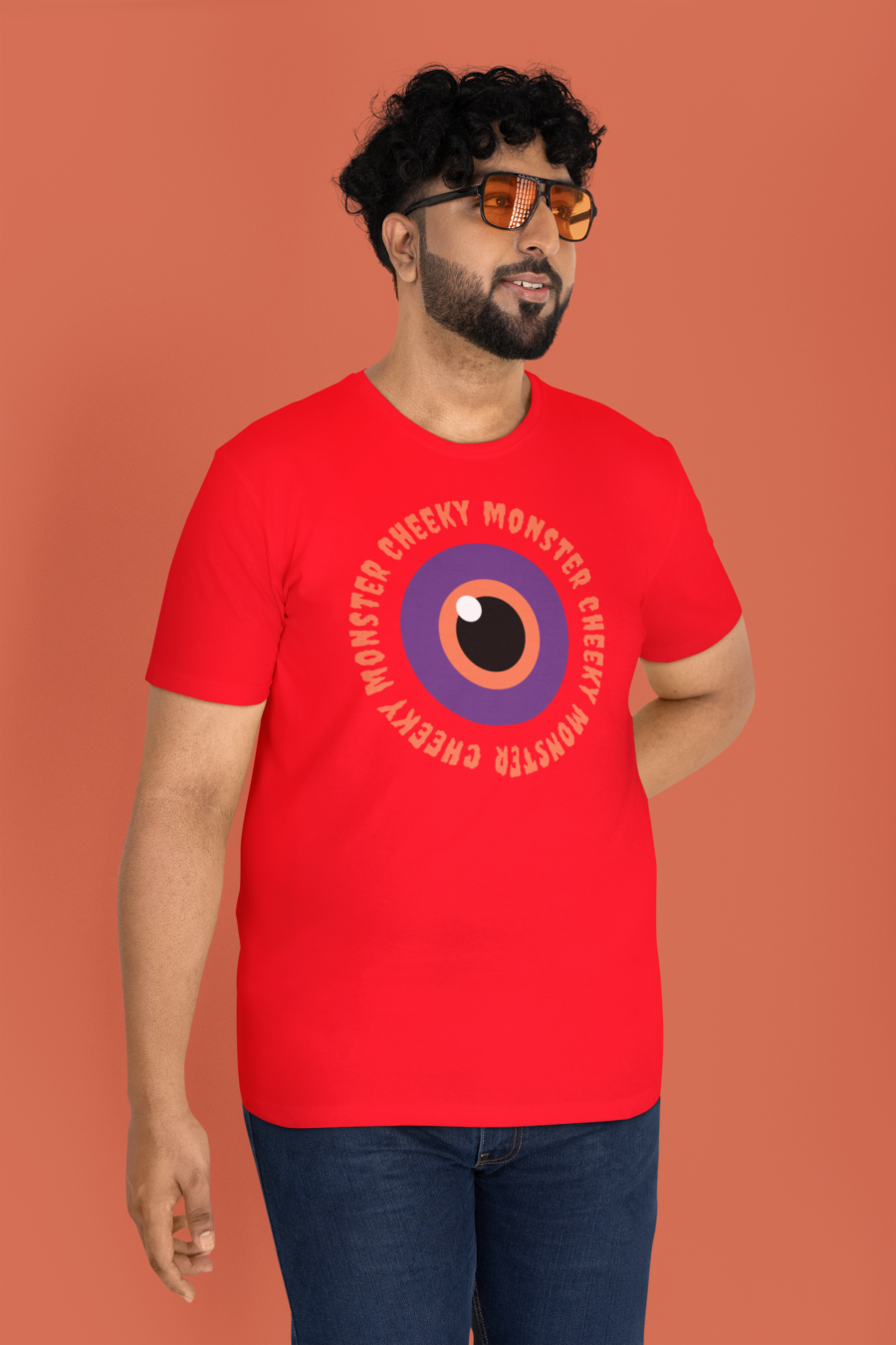 Cheeky Monster Men's T-shirt – Funny & Playful Graphic Tee for Men | Teescribe - Image 6
