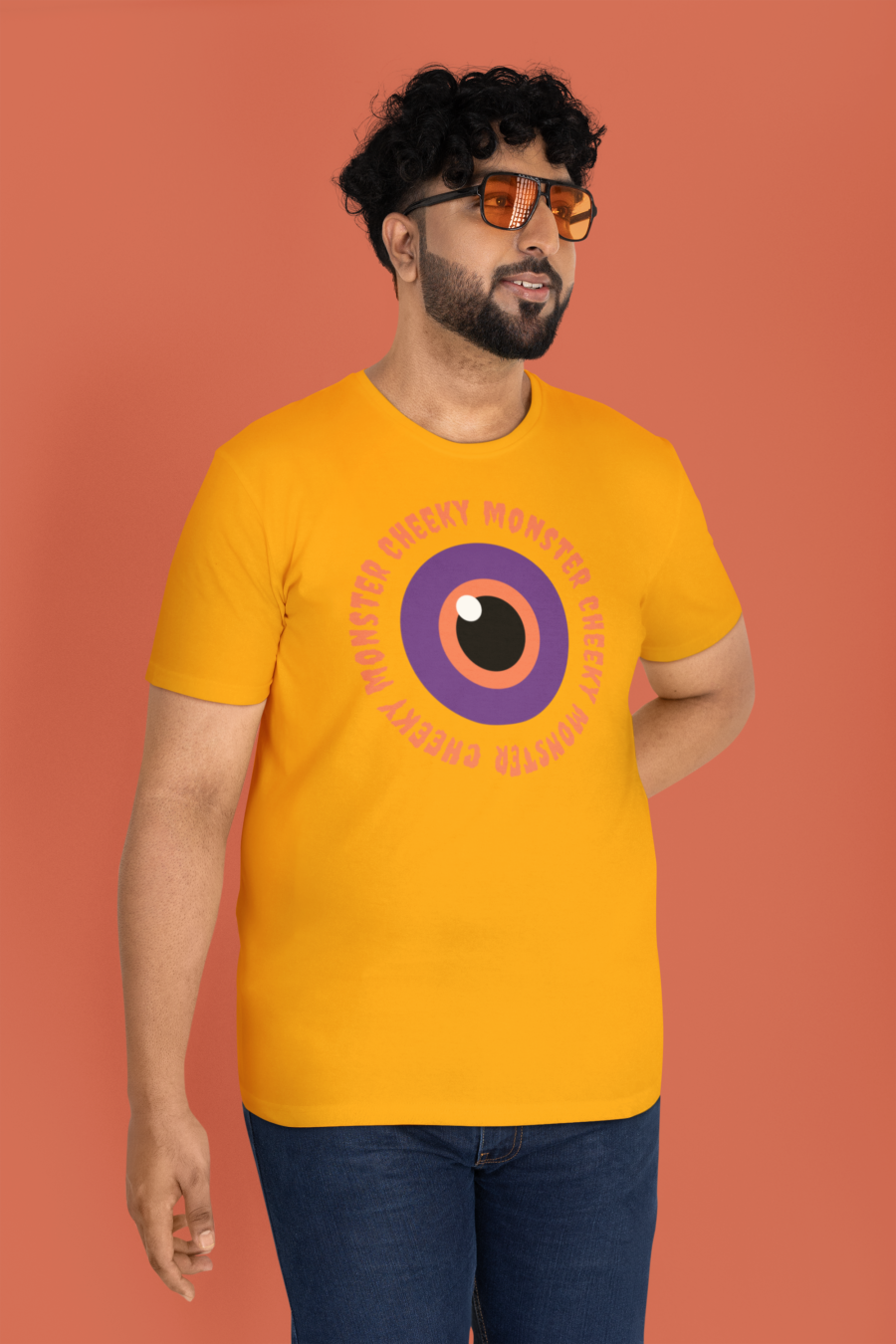 Cheeky Monster Men's T-shirt – Funny & Playful Graphic Tee for Men | Teescribe - Image 5
