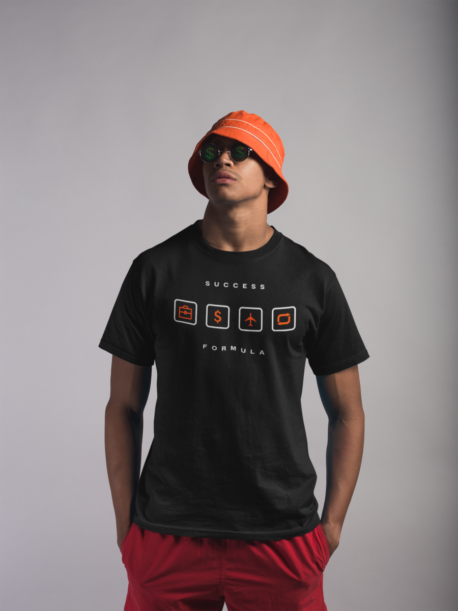 Success Formula T-shirt –  Graphic Tee | Teescribe