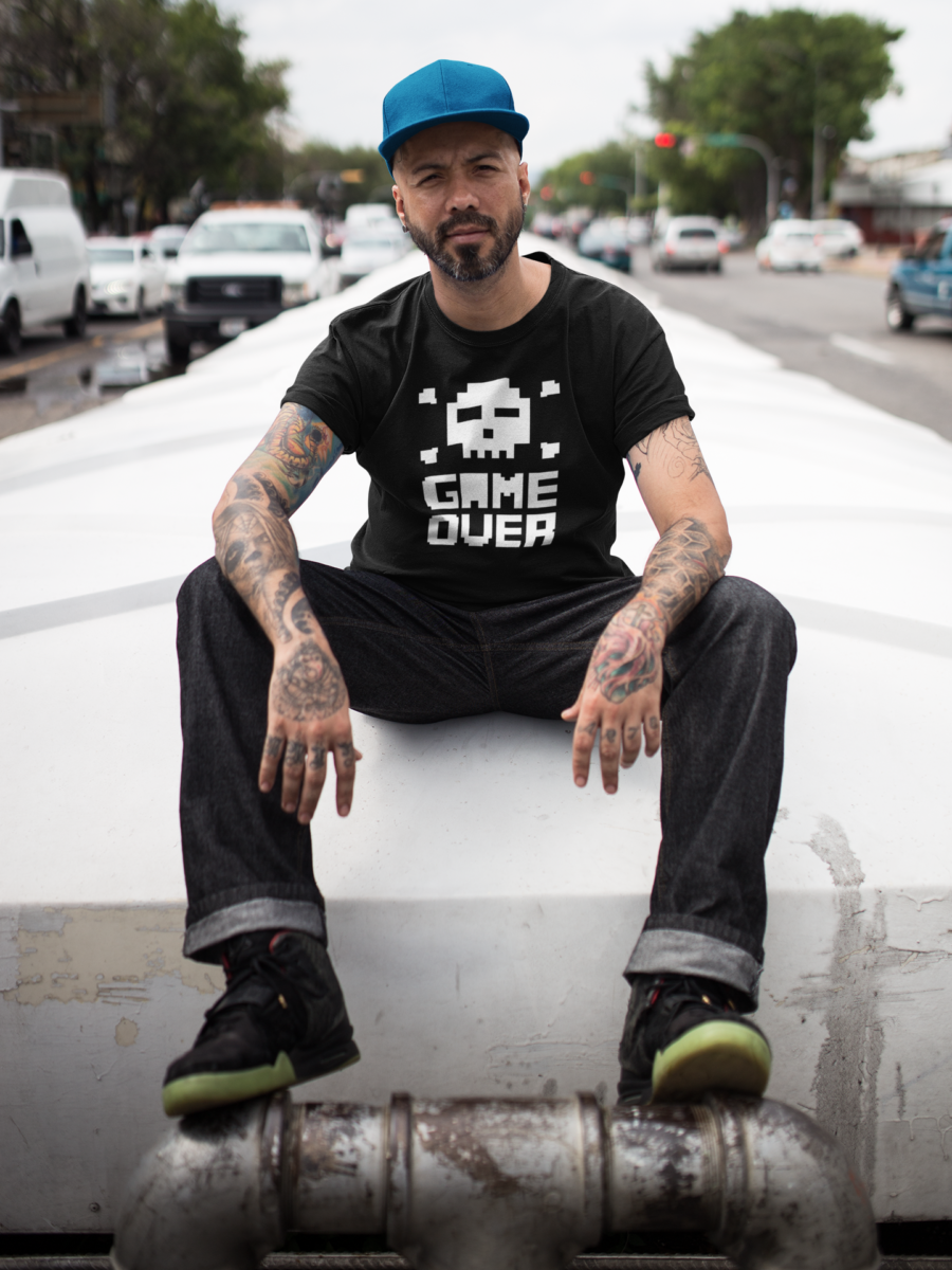  Game Over -  T-Shirt by Teescribe - Image 6