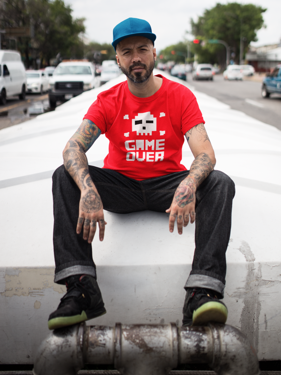  Game Over -  T-Shirt by Teescribe - Image 7