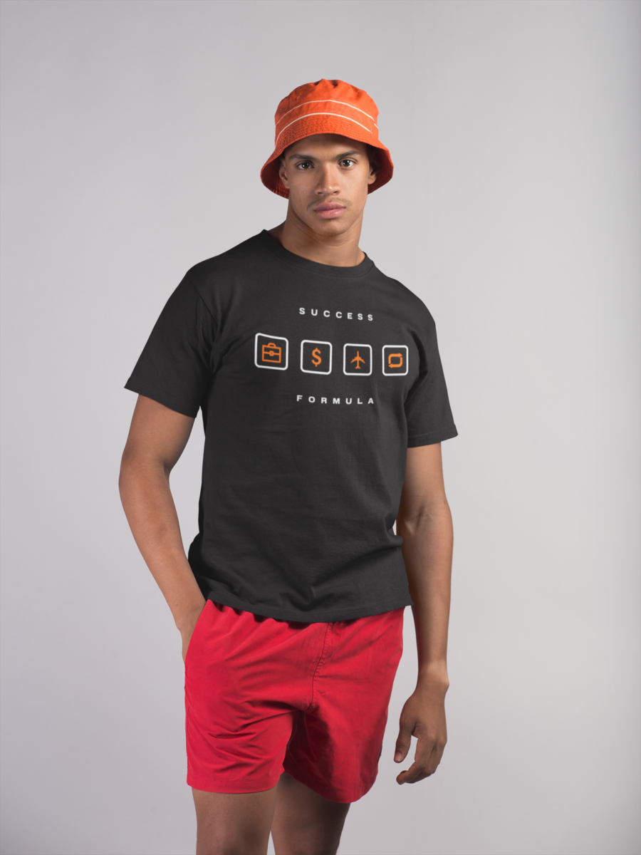 Success Formula T-shirt –  Graphic Tee | Teescribe - Image 7
