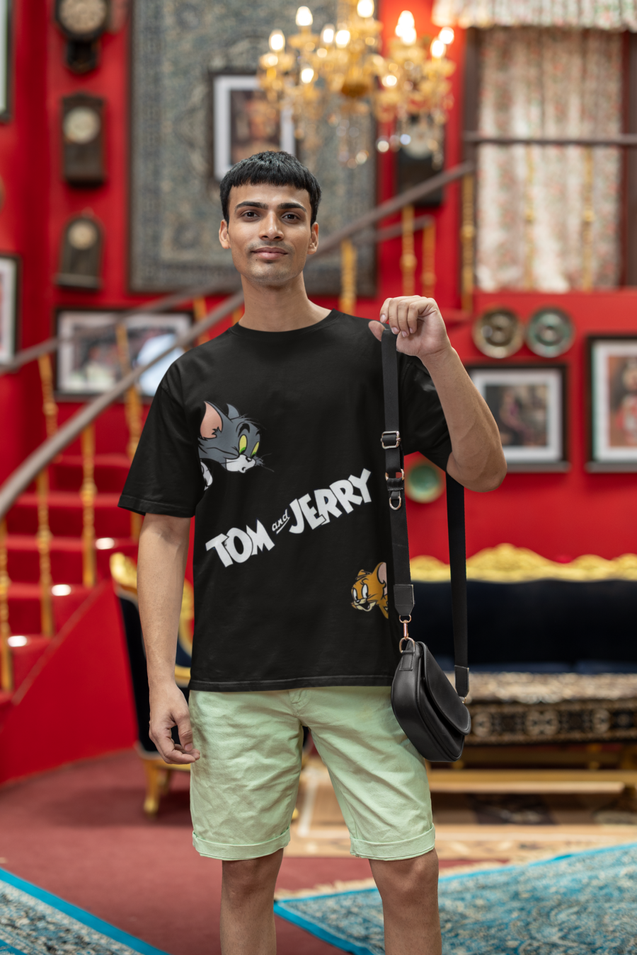 Tom and Jerry  Graphic T-Shirt by Teescribe - Image 3